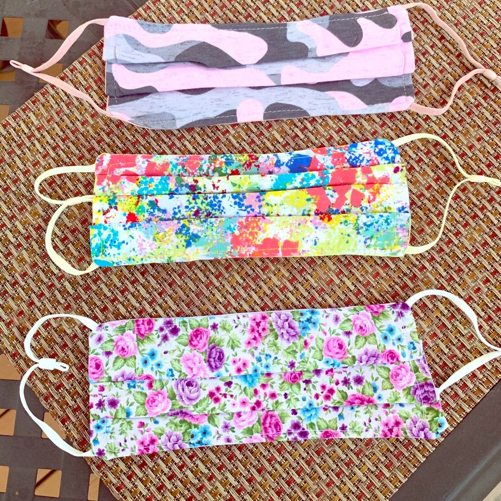 Face masks 💕 3 for $25